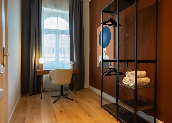 Apartament Bright 1br With A Queen-size Bed Wiedeń