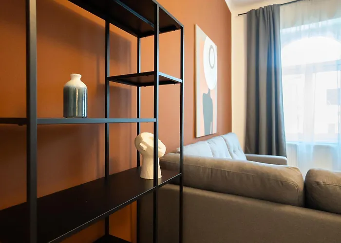 Apartament Bright 1br With A Queen-size Bed Wiedeń